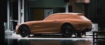 Mercedes-AMG GT Shooting Brake Clay Model Looks too Good to Be True