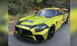 Mercedes-AMG GT4 Goes Missing, Thieves Cannot Enjoy the "Drive Like You Stole It" Saying