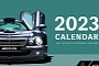 Mercedes-AMG Has a New Calendar for 2023, It's Artsy and Already Sold Out