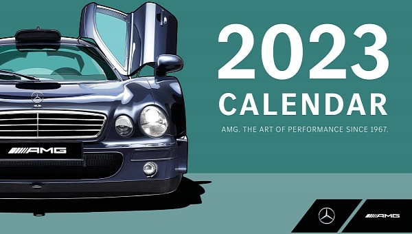 Mercedes-AMG 2023 Calendar
