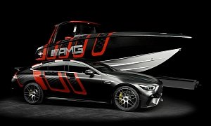 Mercedes-AMG Helps Build a Boat Inspired by the GT 63 S 4-Door Coupe