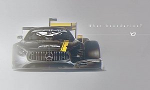 Mercedes-AMG Hypercar Mashup Involves GT Supercar, F1 Racer