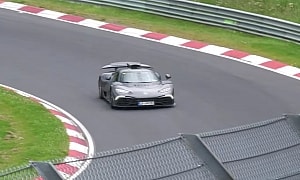 Mercedes-AMG ONE Continues Testing at the Nurburgring Nordschleife as a Pair