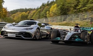 Mercedes-AMG ONE vs. Mercedes W13 F1 Car: 2022’s Ultimate Fast Benz Is Not What You Think