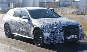 Mercedes-AMG Prepping PHEV Power for the Next-Gen E 53 Estate, Up to 670 HP Rumored