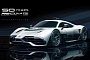 Mercedes-AMG Project ONE Rendered with More Obvious Formula One Styling