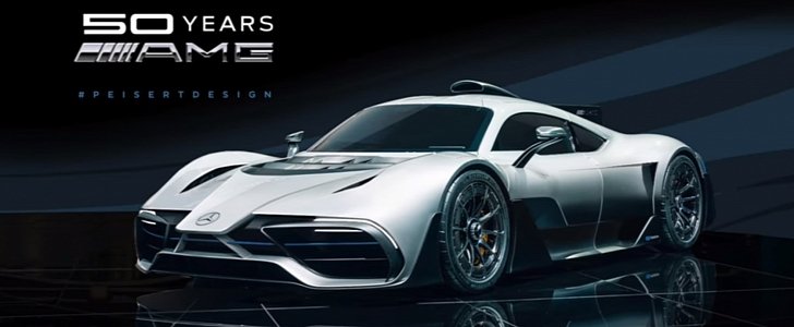 Mercedes-AMG Project ONE rendering