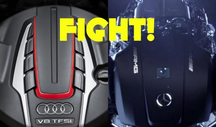 Audi 4.0 TFSI Plus vs Mercedes-Benz AMG M178