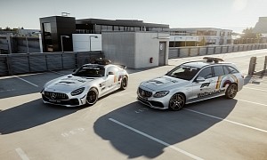 Mercedes-AMG's Official GT R F1 Safety Car Is Now Rainbow and Inclusive