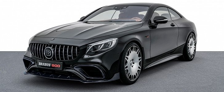 Mercedes-AMG S63 Coupe Becomes Sinister Brabus 800 With $400,000 Price