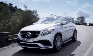 Mercedes-AMG Shows GLE 63 Coupe Ahead of Detroit Debut