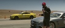 Mercedes-AMG SL 65 vs. Roush Mustang Is a Drag Race That Sounds Good