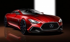 Mercedes-AMG SLS Rendering Shows Modern Take on Not That Old Classic Model