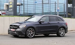 Mercedes-AMG Testing New GLC 63 Almost Undisguised