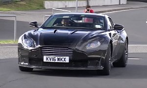 UPDATE: V8-fed 2018 Aston Martin DB11 Could Debut At Auto Shanghai 2017