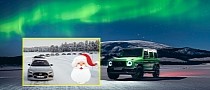 Mercedes-AMG Will Teach You To Drive on Ice Near Santa's Home