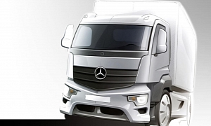 Mercedes Antos Heavy-Duty Short-Range Truck Teased