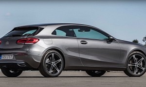 Mercedes-Benz A-Class Coupe Rendering Explains This Body Type's Fall From Grace