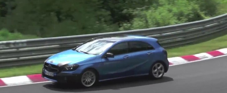 Mercedes-Benz A-Class Spied Lapping Nurburgring