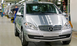 Mercedes-Benz A-Klasse E-Cell Production Kicks Off