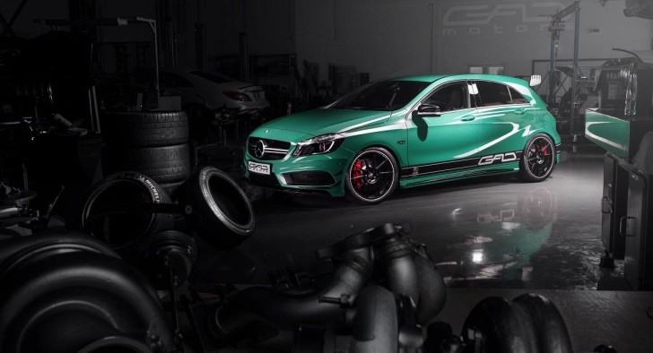 Mercedes-Benz A45 AMG Boosted by Gad Motors