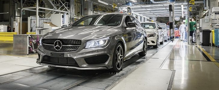 Mercedes-Benza CLA production in Hungary