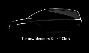 Mercedes-Benz Announces the T-Class, Arrives in 2022 as Compact City Van