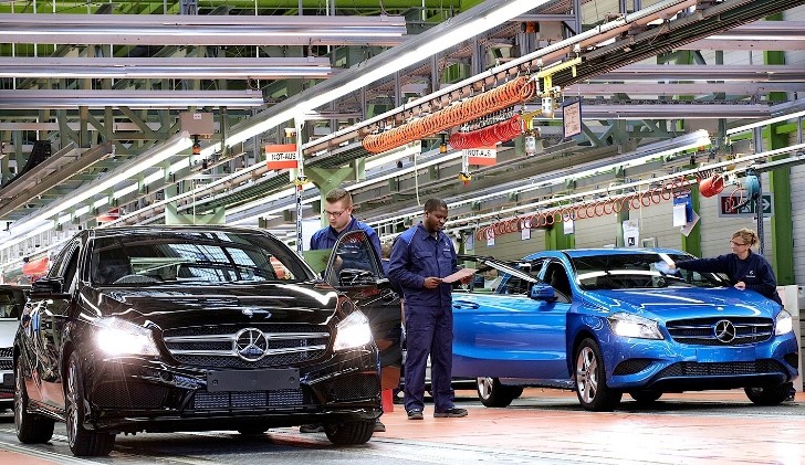 Mercedes-Benz A-Class Assembly Line