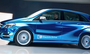 Mercedes-Benz Bringing B-Class Electric Drive Concept to Paris