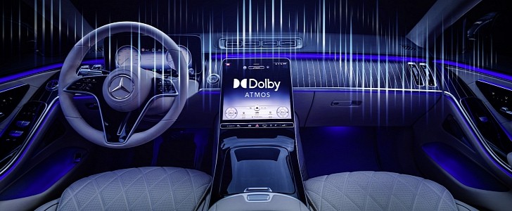 Mercedes Benz will be offering Dolby Atmos in a range of its top car models