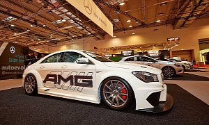 Mercedes-Benz Brings The CLA 45 AMG Racing Series at Essen
