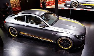 Mercedes-Benz C-Class Coupe and C63 Coupe Bring Sloped Roofline Magic to Frankfurt