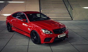 Mercedes-Benz C-Class Coupe gets Prior Design Wide Body Kit