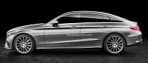Mercedes-Benz C-Class Five-Door Coupe Rendered for Your Pleasure