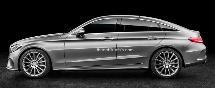 Mercedes-Benz C-Class 5-door Coupe rendering