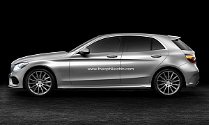 Mercedes-Benz C-Class W205 Envisioned as a Hatchback