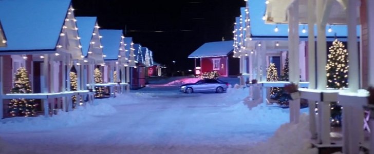 Mercedes-Benz C350 e christmas commercial