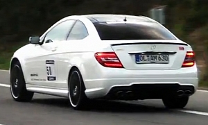 Mercedes-Benz C63 AMG Coupe Sound