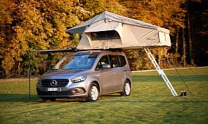 Mercedes-Benz Citan Camper Is Tiny but Has Everything You Need to Live Life on the Road
