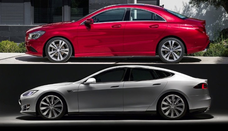 Mercedes-Benz CLA vs Tesla Model S