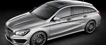 Mercedes-Benz CLA Shooting Brake to Debut at the 2014 Paris Motor Show in October