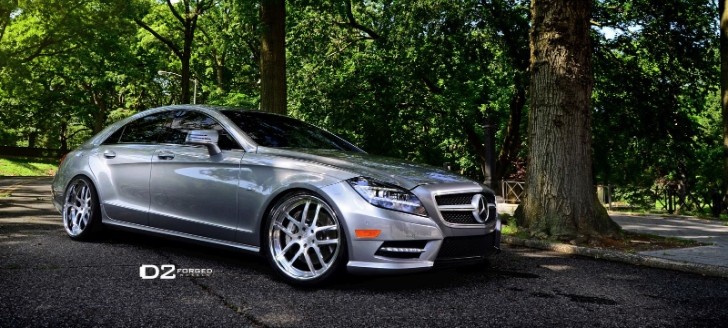 Mercedes-Benz CLS550 on 20-inch D2Forged Wheels