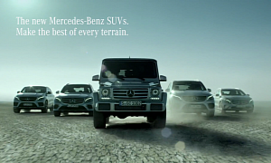Mercedes-Benz Commercial Insists SUV Family Feels at Home in Every Terrain