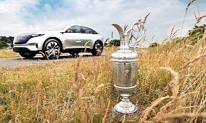 Mercedes-Benz Brings Concept EQ on the Grounds of the Carnoustie Open