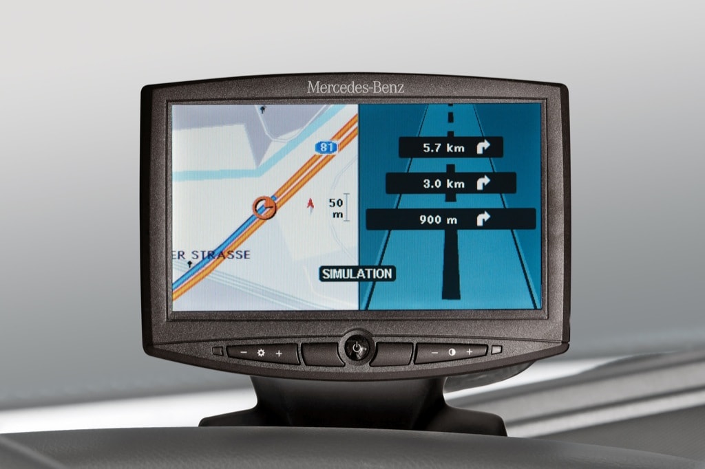 New truck navigation system for Mercedes-Benz trucks