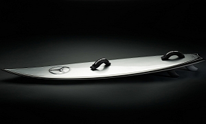 Mercedes-Benz Design Creates Surfboards For Garrett McNamara