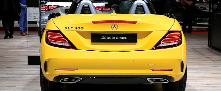 Mercedes-Benz SLC 300 Final Edition live at the 2019 Geneva Motor Show