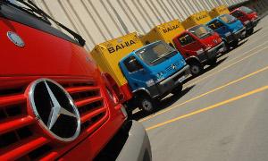 Mercedes-Benz do Brasil Delivers 550 Trucks to Casas Bahia