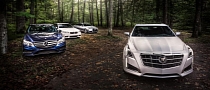 Mercedes-Benz E 350 vs BMW 535 xDrive vs Audi A6 3.0T vs Cadillac CTS 3.6