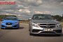 Mercedes-Benz E 63 AMG vs Jaguar XFR-S by Autocar